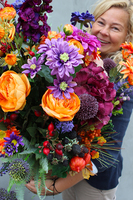 jesienny kosz Grande Autumn, wys.85cm