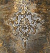 metalowa osłonka / puchar / naczynie, Estera, wym.33x17x17cm