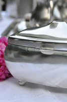 OD RĘKI cukiernica posrebrzana Monaco