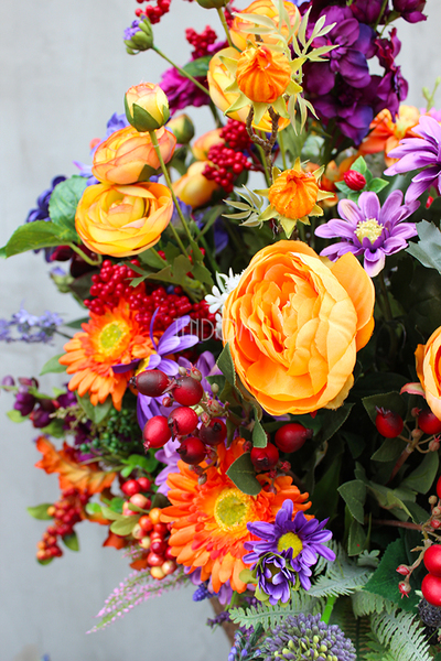 jesienny kosz Grande Autumn, wys.85cm