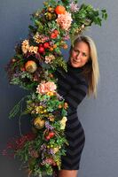 Jesienna Piękność, barwna girlanda, dł.1m