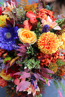 Jesienne Marzenie, kompozycja kwiatowa / bukiet / Flowerbox wys.44cm