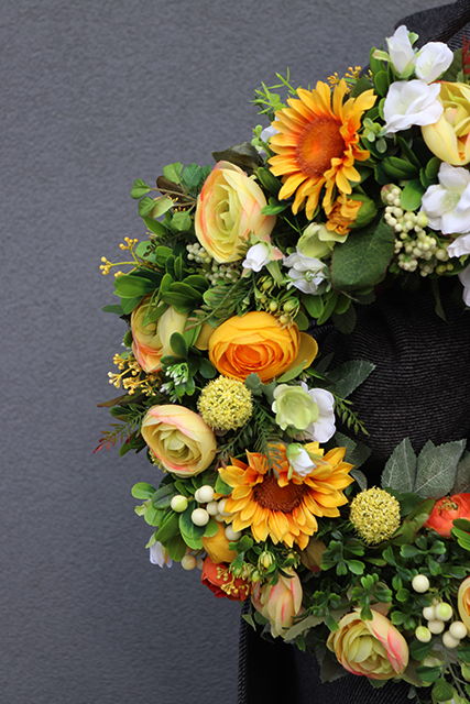 kolorowy wianek Słoneczny Dzień Extra śr.40cm