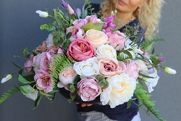 Jalena, kompozycja nagrobna w naczyniu, wym.36x60cm 