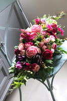 bogata kompozycja w ceramicznym naczyniu, Clemence 2, wys.25cm 