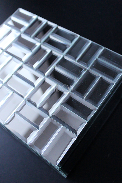 Daphne, szklana szkatułka na biżuterię, wym.10.5x21x15cm