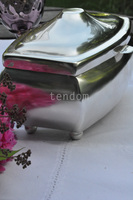 OD RĘKI cukiernica posrebrzana Monaco