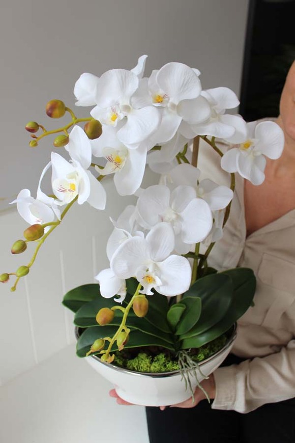 Galiano Big, wyjątkowy sztuczny storczyk, wys.52cm