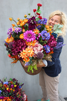 jesienny kosz Grande Autumn, wys.85cm