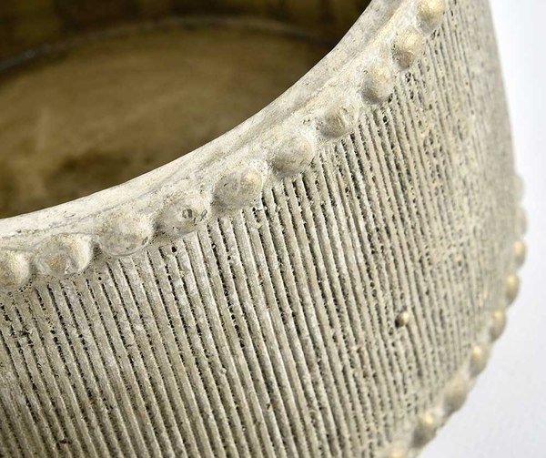 Bosco A, stylowa niska osłonka / donica, wym. 18.5x18.5x11cm