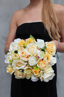 box Summer Time, kompozycja kwiatowa / bukiet / Flowerbox, wys.22cm