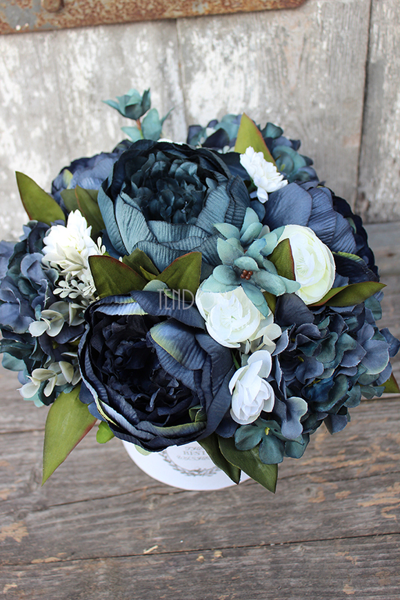 Meridian kompozycja kwiatowa / bukiet / Flowerbox, wys.27cm