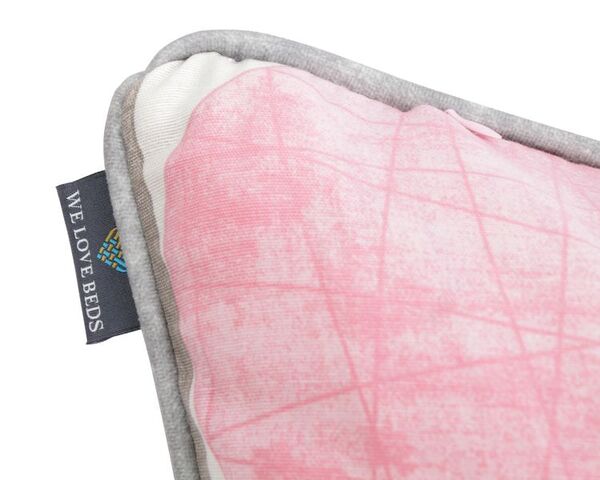 poduszka dekoracyjna Circles Red And Pink 60x60