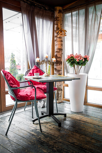 Della donica biel z wewnętrzną półką 40x75cm