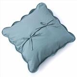 Adria, dekoracyjna poszewka velvetowa, błękitna, wym.45x45cm