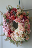 bogaty wianek na drzwi, Carmen Canoe, śr.48cm