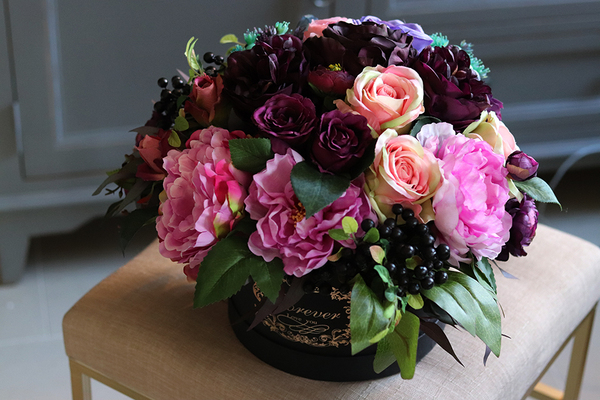 Lerra, bukiet / flowerbox / kompozycja, wys.30cm