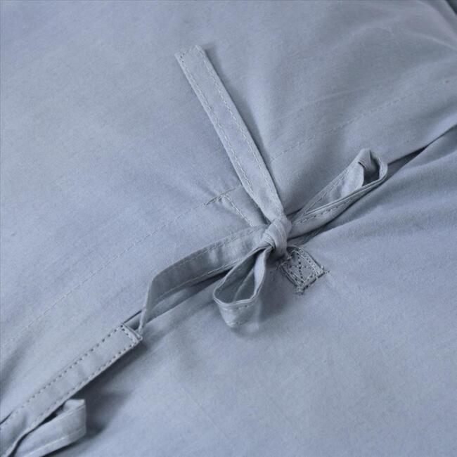 Adria, dekoracyjna poszewka velvetowa, błękitna, wym.45x45cm