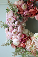 bogaty wianek na drzwi, Carmen Canoe, śr.48cm