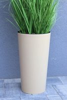 Mediolan Beige, sztuczna trawa w donicy, wys.160cm
