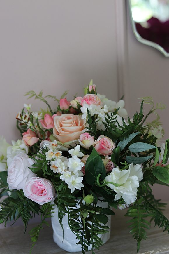 Geonia, kompozycja kwiatowa do Twojej donicy, wym.36x42cm