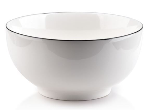 elegancka porcelanowa miska, mała, Simplico, poj.420ml
