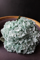 kosz z kwiatami Romantyczna Hortensja Błękitna 35x35cm