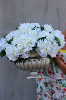 Carlos kompozycja kwiatowa z hortensji, wys.48cm