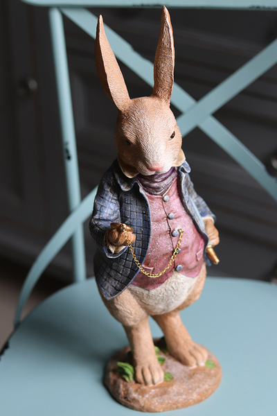 figurka Królik z Krainy Czarów A, wys.40.5cm