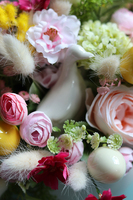 stroik wielkanocny w naczyniu, Retto - Radosny Czas, wym.18x20cm 