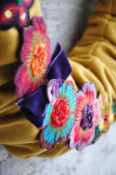 wianek dekoracyjny Scarlett 3, średnica 35cm