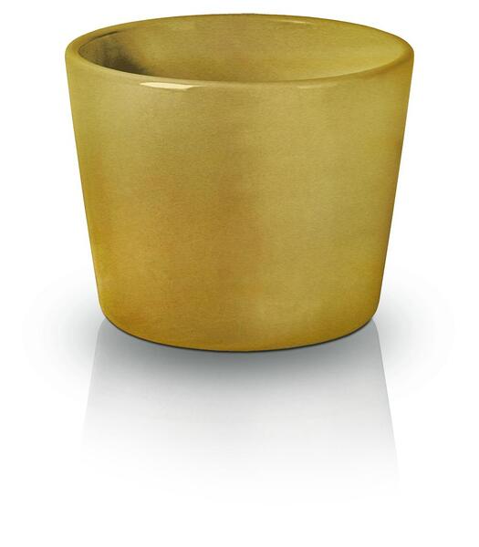 Primrose donica ceramiczna złota 13x10cm