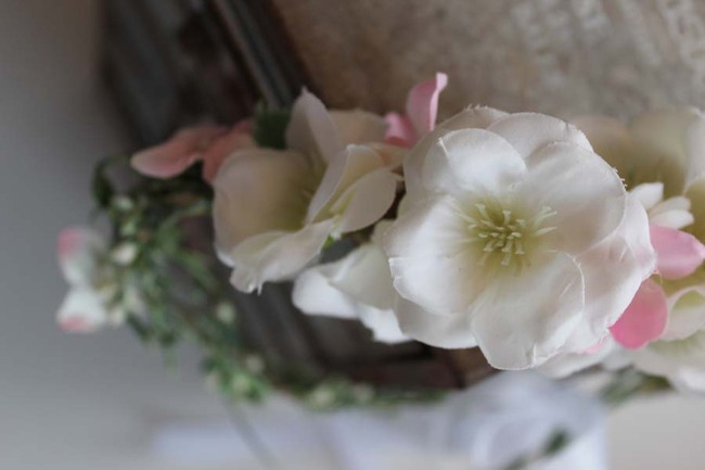 delikatny kwiatowy wianek na głowę, Florence, rozmiar uniwersalny