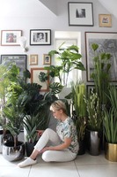 Monstera, sztuczna gałązka, 1szt., dł.135cm