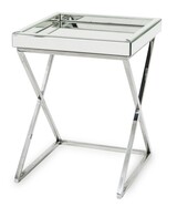 Kelsier, stylowy stolik boczny, wym.51x40x40cm