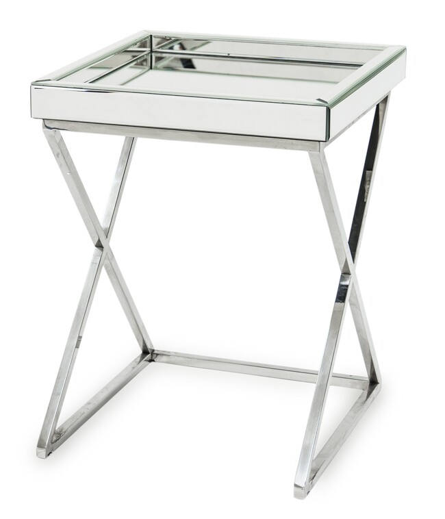 Kelsier, stylowy stolik boczny, wym.51x40x40cm