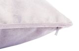 poduszka dekoracyjna welurowa, Velvetia, szary fiolet, wym.50x50cm