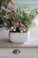 kompozycja traw i polnych kwiatów, Łąka Silvietta, wys.37cm