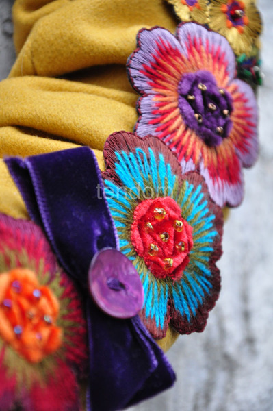 wianek dekoracyjny Scarlett 3, średnica 35cm