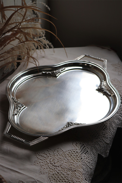 posrebrzana taca Valencia 50x36cm