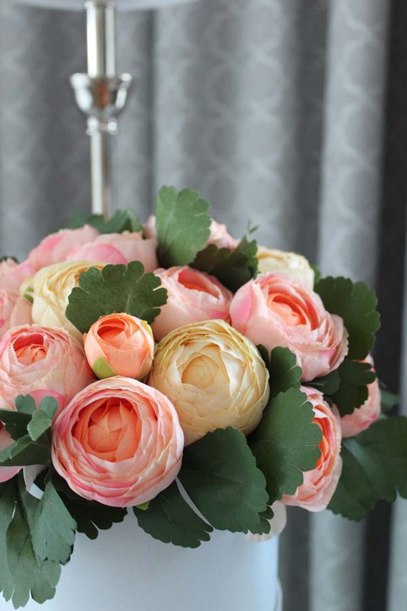 bukiet, Flowerbox / kompozycja Pastels, wys.26cm