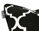 poduszka dekoracyjna Clover Black White 60x60cm