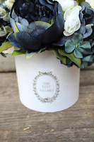 Meridian kompozycja kwiatowa / bukiet / Flowerbox, wys.27cm