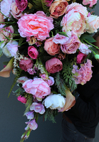 zestaw kompozycji nagrobnych Dalila, dł.115cm/58cm