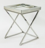 Kelsier, stylowy stolik boczny, wym.51x40x40cm