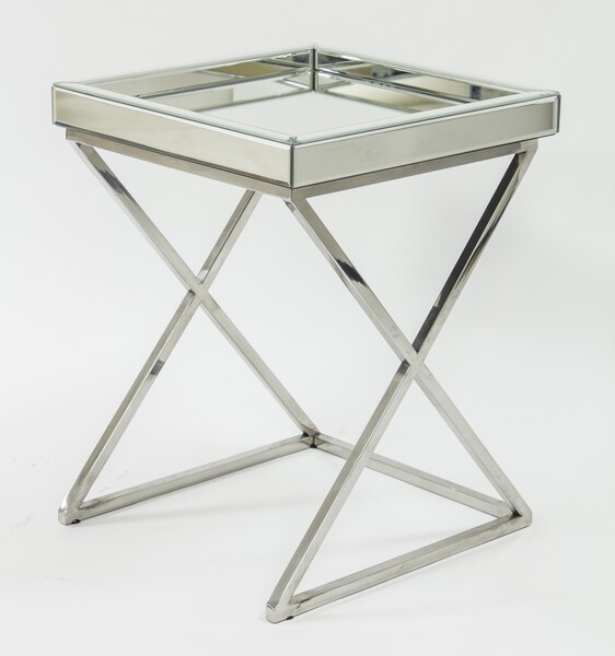 Kelsier, stylowy stolik boczny, wym.51x40x40cm