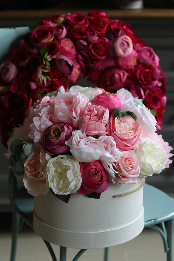 flowerbox / kompozycja Princessa New, wys.32cm