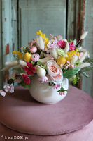 stroik wielkanocny w naczyniu, Retto - Radosny Czas, wym.18x20cm 