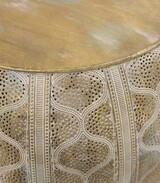 Indie Gold, stolik boczny pomocniczy, wys.50cm