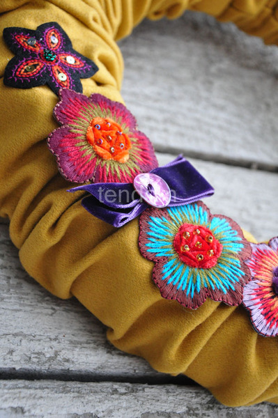 wianek dekoracyjny Scarlett 3, średnica 35cm